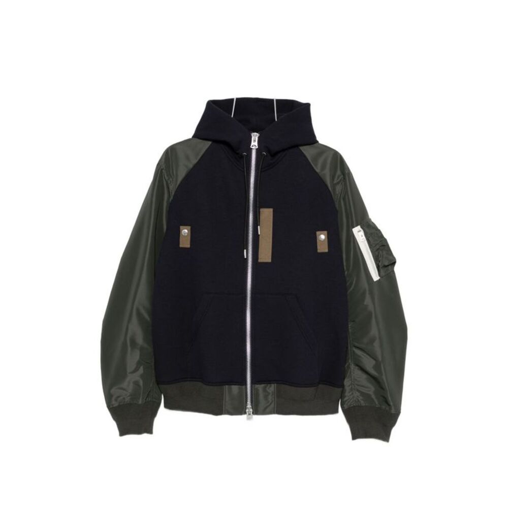 Sacai Men Zipped Sweatshirt